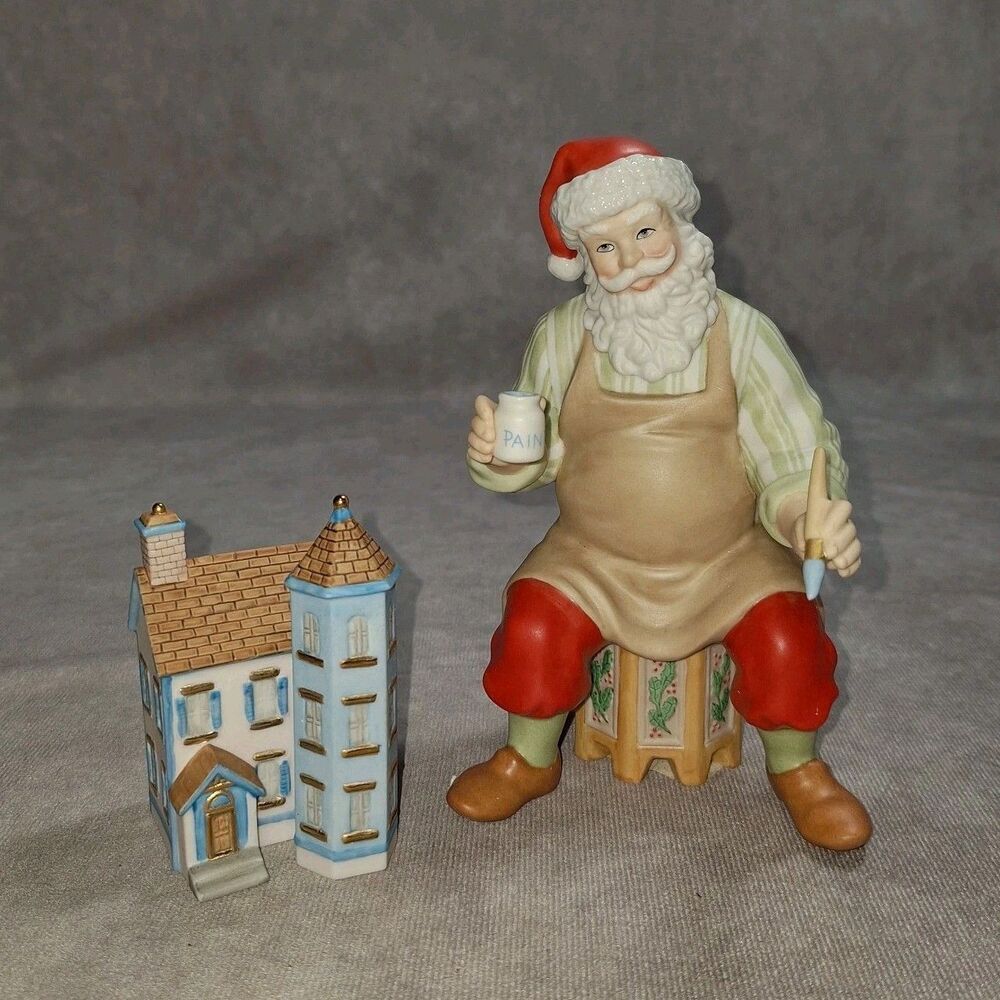 Lenox Santa’s Dream Dollhouse Figure 2007 Limited Edition  Holiday Clause
